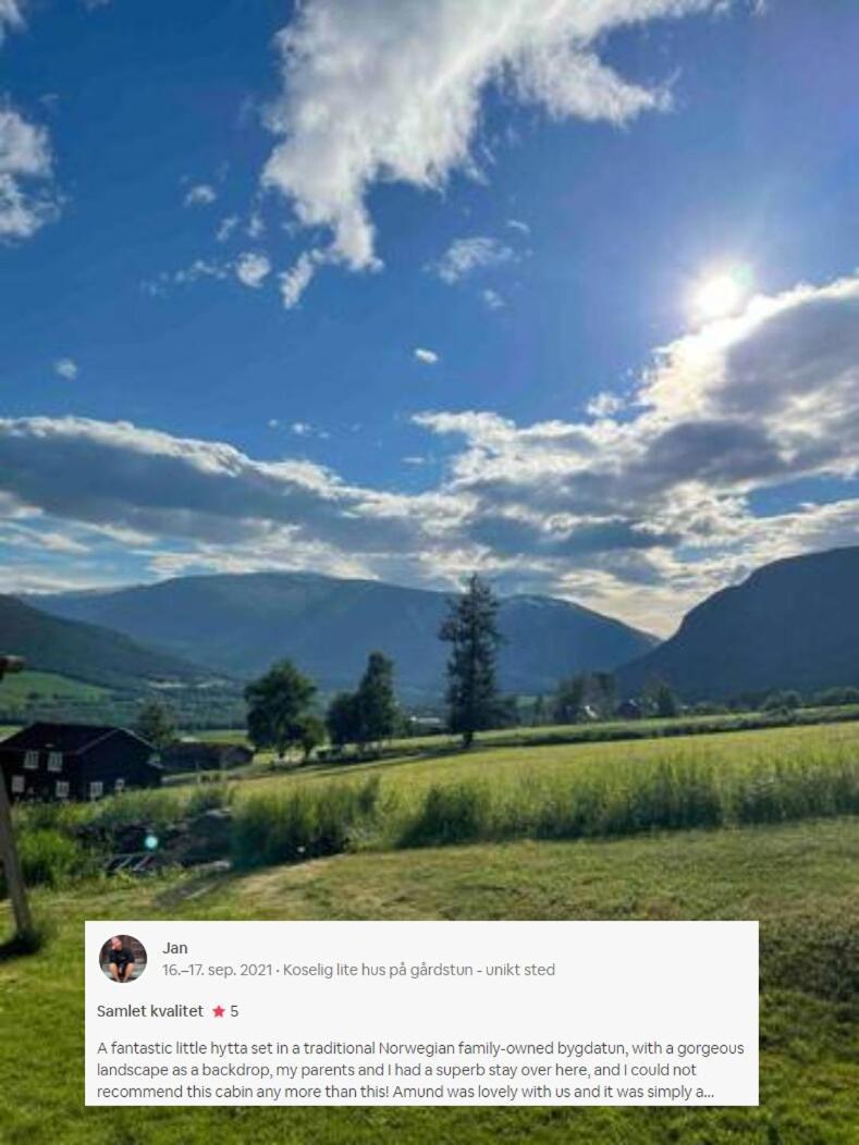 Stallen - Koselig Lite Hus Pa Gardstun Skjåk エクステリア 写真